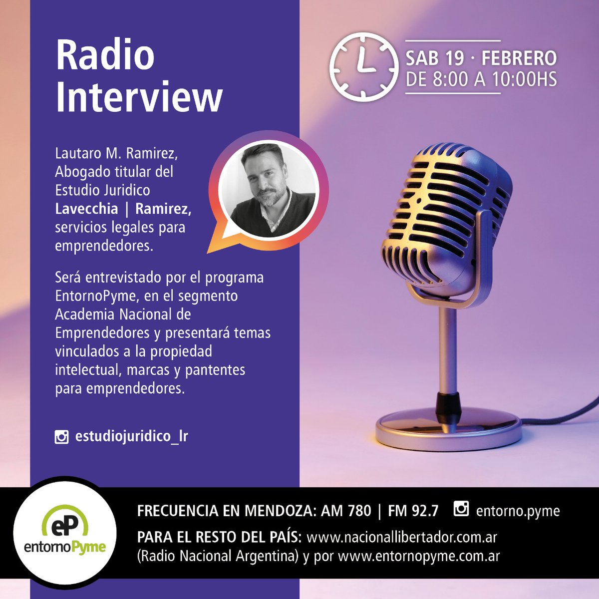 GPiconero's tweet photo. Uno de los nuevos segmentos que tendremos en #Entornopyme será la #AcademiaNacionalEmprendedores
Sábado 19 por @Lv8Libertador https://t.co/YNoKOOXmNr