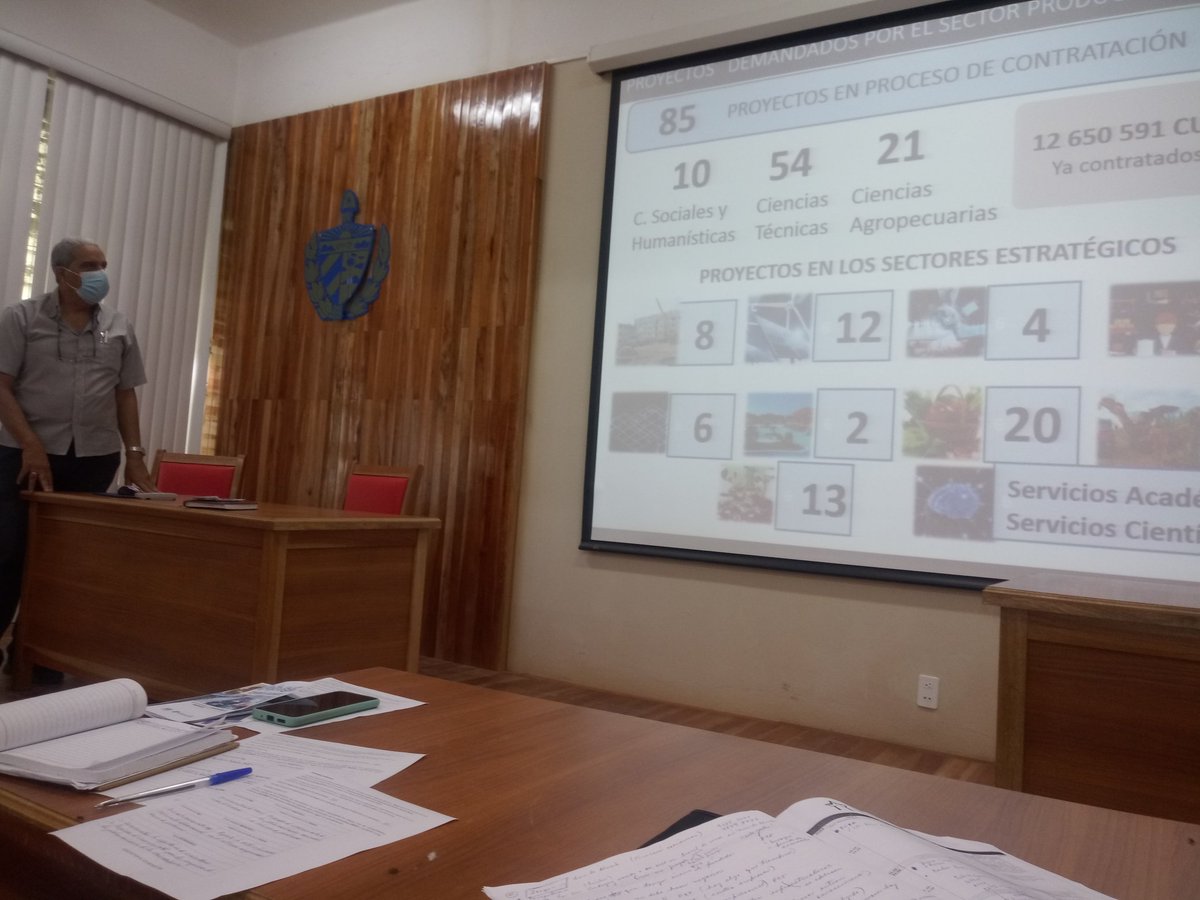 A continuación fructífero intercambio con la <a href="/uclv_fce/">FCE_UCLV</a>. Se resalta que 14 de los 85 contratos firmados por <a href="/SICTESA/">SICTE S.A.</a> son con GEPROY. #ConectamosCienciaYEconomía. @MaylinSurezGon1 <a href="/lbolivera73/">Luis A. Barranco Olivera</a>