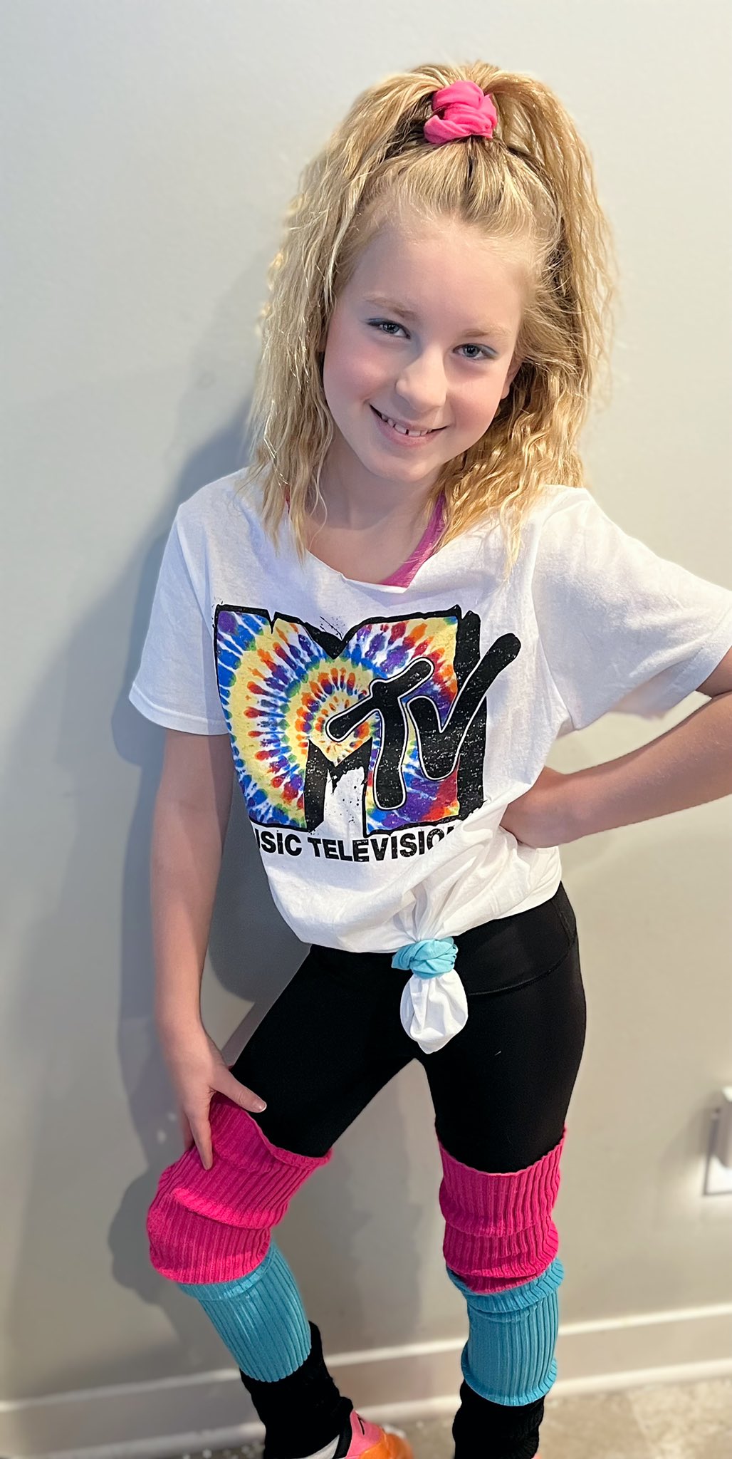 80s dress up top day at school