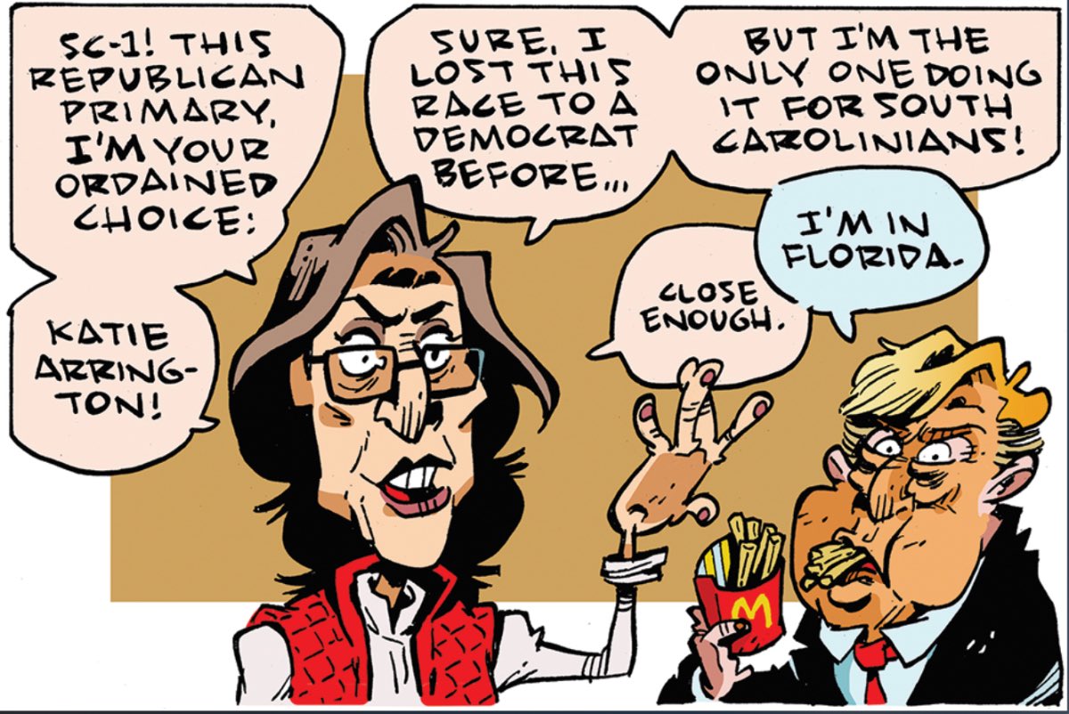 AnnieAndrewsMD's tweet image. When I’m your Congresswoman, you can rest assured I’ll never be the butt of the joke.