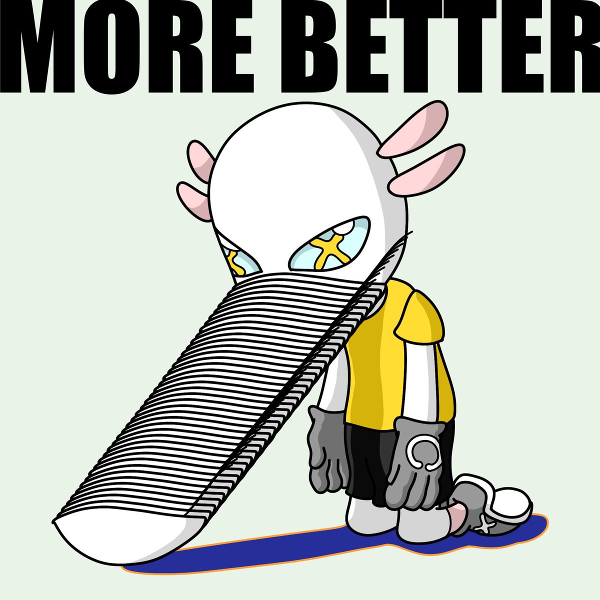 “More Better”

We are told to wear more masks to protect ourselves. It has become burden on many levels. No, it’s not about right or wrong, it’s about the feelings we have been through.

#nftart #NFTs #OpenSeaNFT #NFTdrop #Cryptoart #NFTartist #COVID19 

opensea.io/collection/gho…