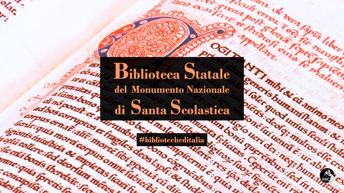 #Libri, il viaggio tra le #bibliotecheditalia arriva alla Biblioteca di Santa Scolastica, monastero fondato da San Benedetto dove i discepoli di Gutenberg portarono la prima vera tipografia in Italia. Guarda il documentario di <a href="/direpuntoit/">Dire.it</a> per il #MiC: instagram.com/p/CaEydl9Nadz/