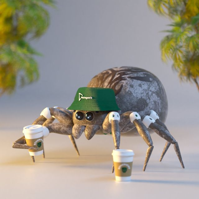 Boneworld_SOL's tweet photo. All you need is love, spider and coffee๐ท๏ธ โ โค๏ธ
Available on magiceden: https://t.co/PcjveCnwyh
#boneworld #boneworldnft #NFT #adoptaskelly #solana #solananft #cryptoart #art #skelly #wgmi #3dart #spider #spidernft https://t.co/q1gyXngSVA