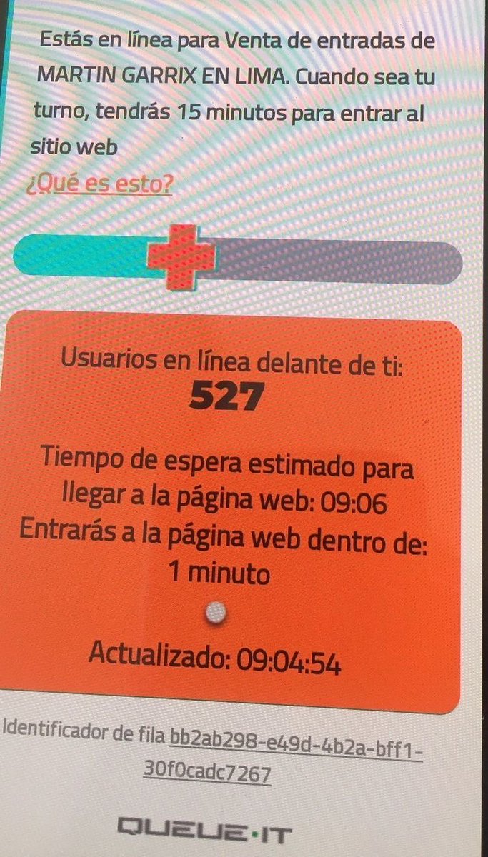 StarSilvana23's tweet photo. Si se puedeee! #Martingarrix #teleticket no se salgan de la página, vuelvan a cargar y se liberan 😊👍 https://t.co/U0onsbi1sw