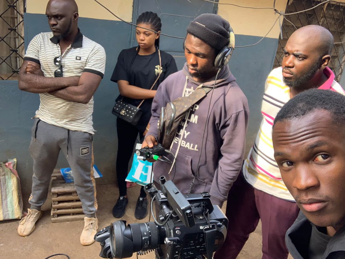 Today  was the first day of the shooting. If we don’t tell our stories who will?#
#voicefongrafipekin
 #EndAnglophoneCrisis