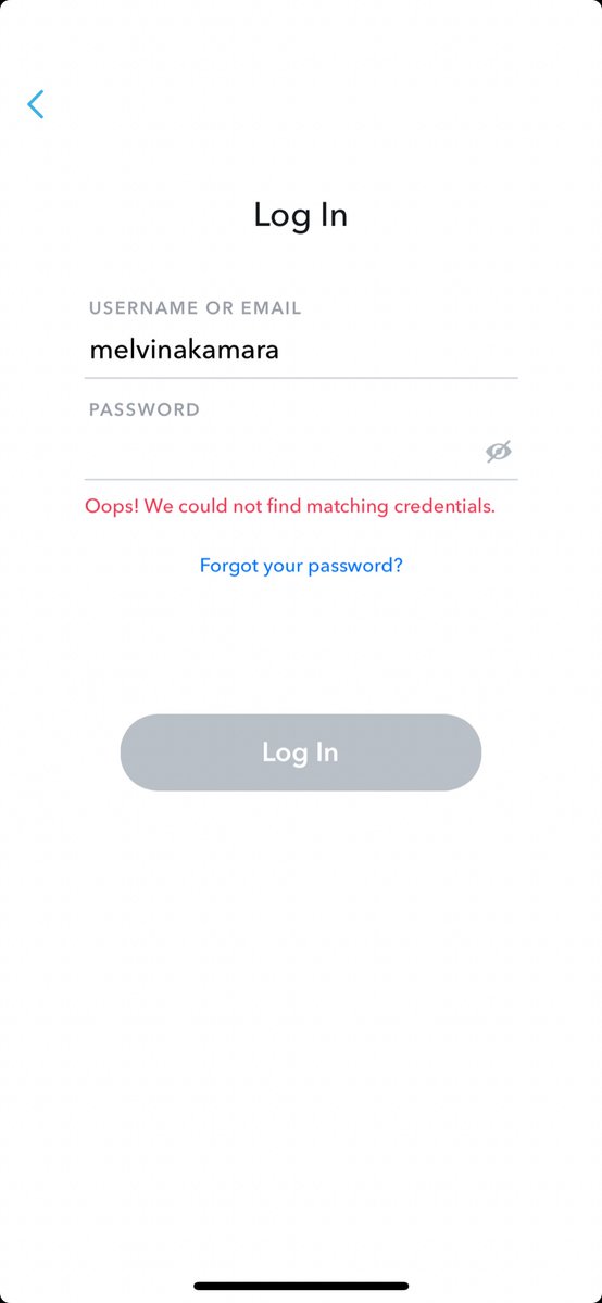 melvinakamara3's tweet photo. @Snapchat @snapchatsupport please help me access my account it’s been 48 hours and I can’t change my password I’ve had no support whatsoever. https://t.co/VLaTGJHj9q