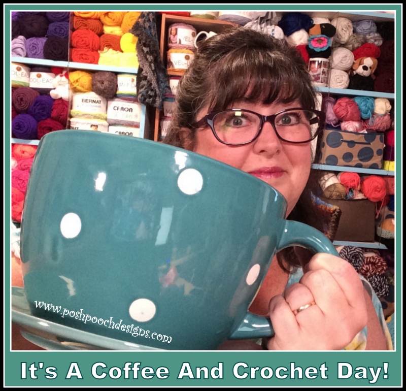 SaraSachCrochet's tweet photo. Just One Cup of Coffee Today! I Need a little coffee and a whole Lot of yarn! #coffee #yarn #yarniefun #crochetime #sarasach #yarnlove #coffeelove https://t.co/zxVfIFi9kz