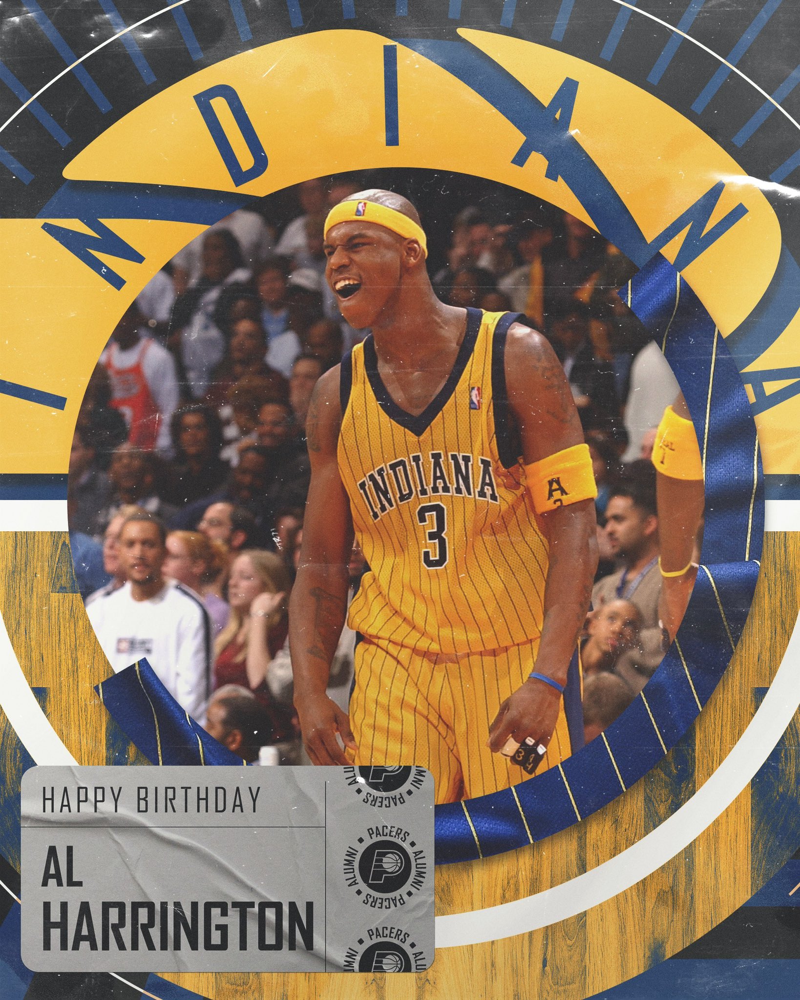 Drop some love to help us wish Pacers alum Al Harrington a happy birthday! 