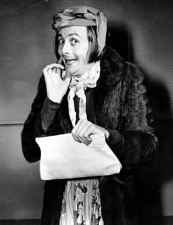 A very happy 88th birthday to Barry Humphries. Pictured here as Edna Everage, then billed as Mrs Norm Everage, 1959. 