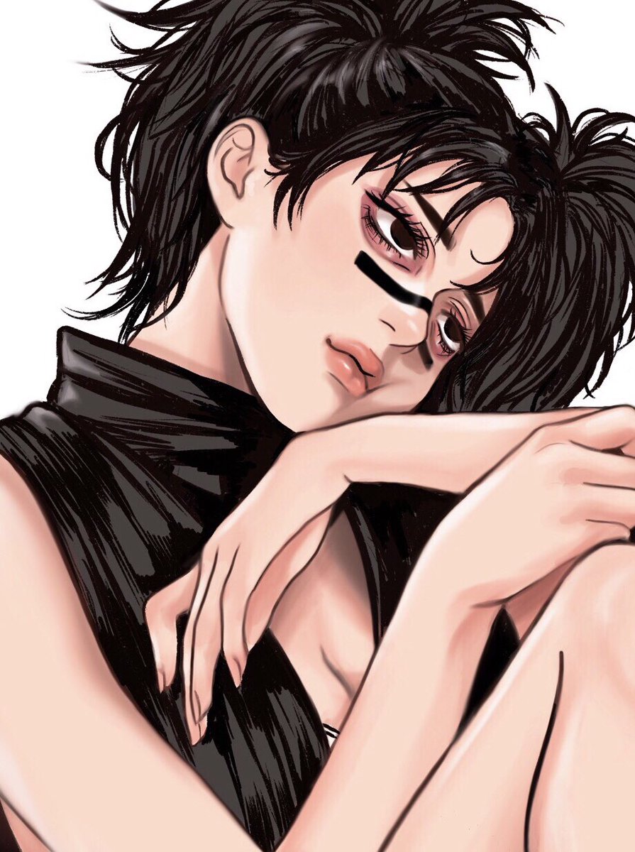 Imeko_san's tweet photo. I really like how I drew fem Choso. Maybe I'll draw it again sometime. https://t.co/UNMRGobqDO