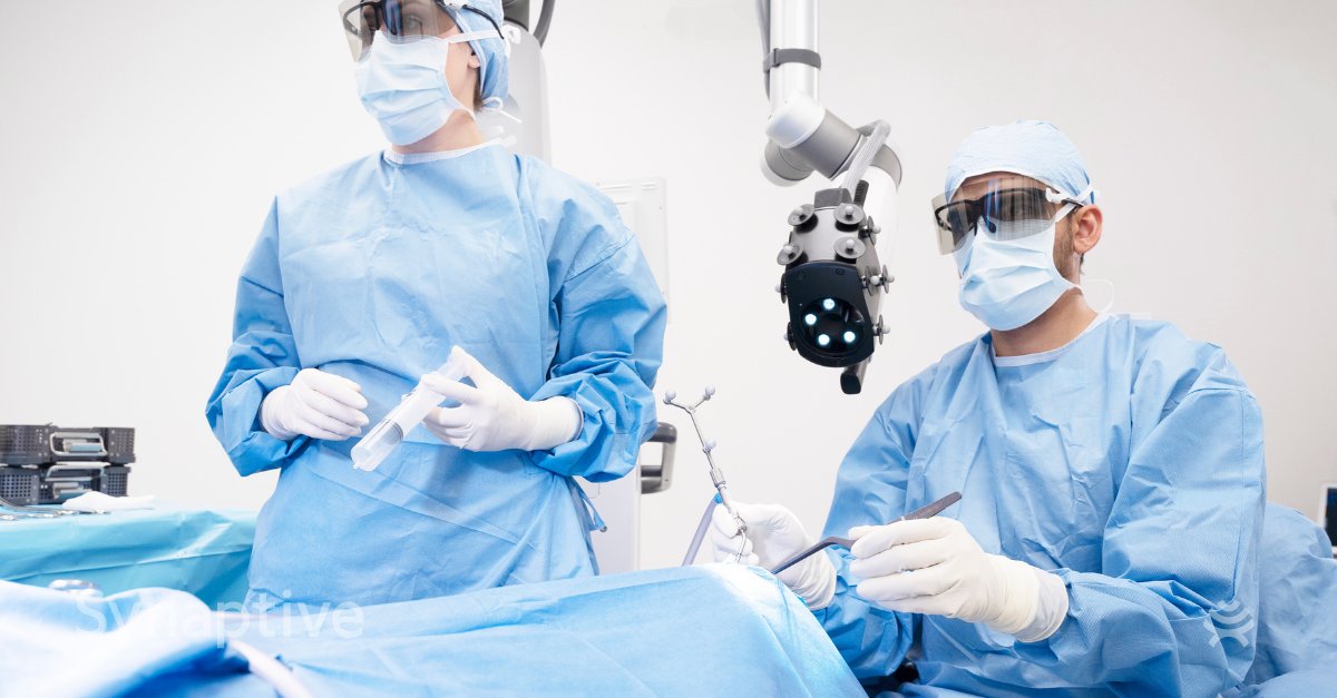 SynaptiveMed's tweet photo. Modus V™ can be positioned automatically to give #neurosurgeons the optimal perspective during procedures. By reaching ergonomic viewing angles and providing a 3D view of the anatomy, #ModusV can improve surgical workflow and enable surgeon precision.
https://t.co/zeTvaODcOo https://t.co/aYQGTp6i6G