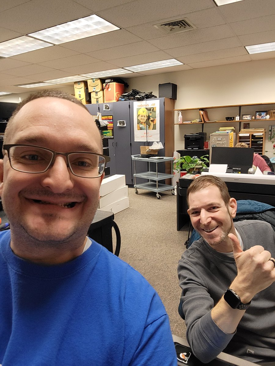 Travis Gundrum (@mrgundrumccms) on Twitter photo No way will I let <a href="/TDavisscience/">Teresa Davis</a> take the gold for CCMS. It will be mine! I got my desk decorated, my tech business card, my technician selfie... I even changed my password today! #CLSDTechOlympics #FinishStrong #FalconPride No way will I let <a href="/TDavisscience/">Teresa Davis</a> take the gold for CCMS. It will be mine! I got my desk decorated, my tech business card, my technician selfie... I even changed my password today! #CLSDTechOlympics #FinishStrong #FalconPride