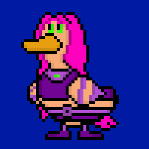 NFTDucks721's tweet photo. New Bitduck #77 💙💙
Handmade pixelart ducks minted on #teia
All 1/1
https://t.co/J6fW2CXhRp
Rarity: Rare
@greennft_arg
#NFTartist #NFTcollection #handmade #pixelart #NFTdrop #NFT #NFTGiveaway #nftcollectors #Tezos #objktc https://t.co/rEuC0n5VUk