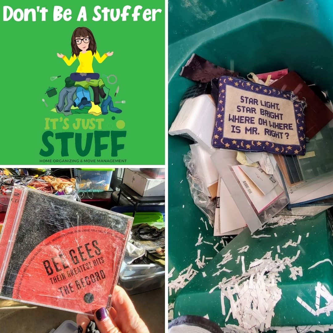 crazymaybebut's tweet image. #dontbeastuffer #tipsandtricksthursday A past It&apos;s Just Stuff client&apos;s mom created a handmade pillow, hoping it would send out matchmaking energy into the universe for her daughter.

Yes, she did ask this single professional organizer if I wanted it. No, I did not accept it. 🤣