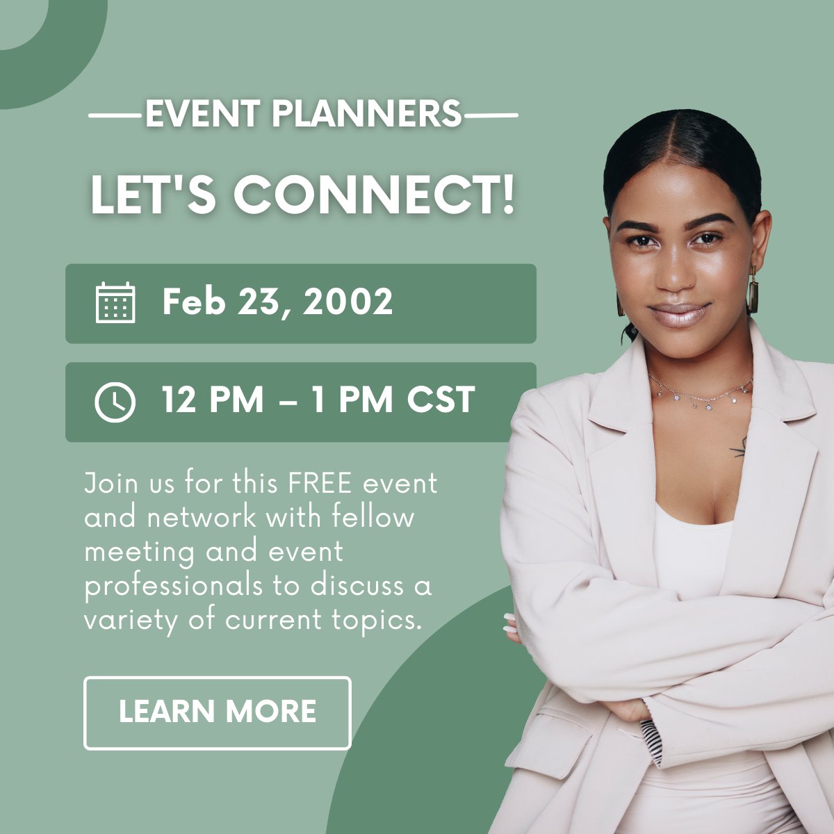 Event Planners - what worked well in 2021? What challenges did you experience? What are your goals for 2022? This event will give you the opportunity to share best practices and learn from professionals who have been there and done that!

speednetworking.com/event-planners…