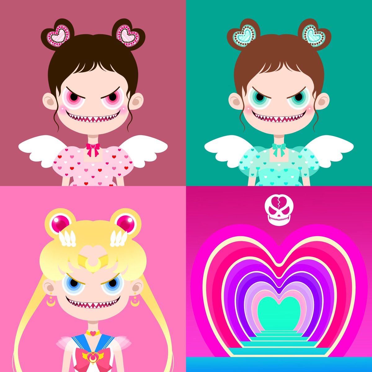 #Opensea #NFT #KNFT #NFTCommunity #NFTdrop #NFTartist #nftcollectors #KLAY #Klaytn 

⚡️😈METABEBE😈⚡️

베베문을 통해 메타버스로 간 당신! 🌈
세 명의 베베를 발견했습니다⭐️ 👀⭐️누구를 잡아볼까요?!👉🏻👉🏻👉🏻 opensea.io/collection/met…