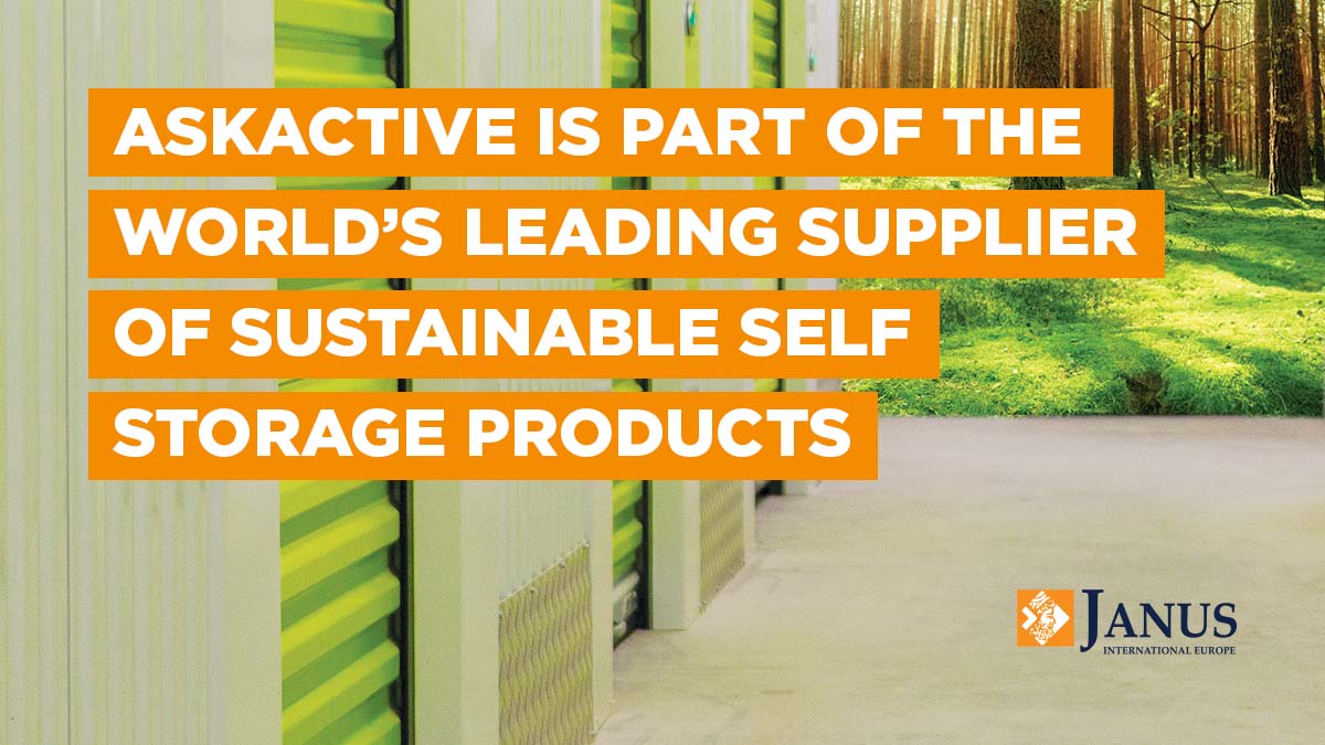 AskActive's tweet image. If you haven't already, don't forget to follow us on @JanusEurope. We look forward to staying connected and sharing the latest self storage news with you!

#SelfStorage #Design #SustainableManufacturing #Janus