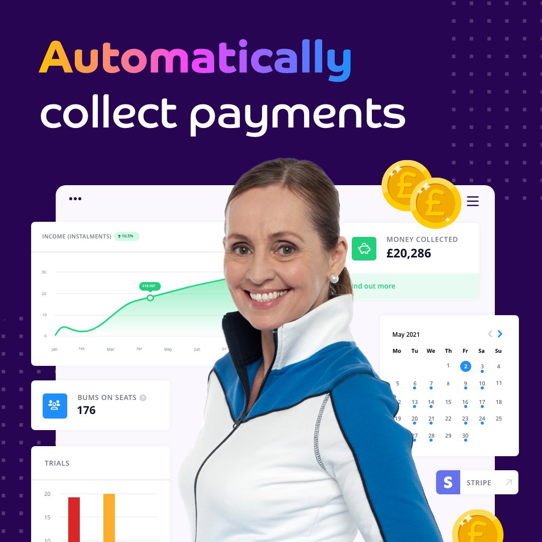 getBodillo's tweet image. Gone are the days of endless payment chasing! 

✅ Automatically accept payments 24/7
✅ Secured upfront payments
✅ Monthly payments
✅ Pay-as-you-go
✅ Automatically apply discounts

Launching soon.

#bodillo #classmanagement #classmanagementsoftware #schedulemanagement
