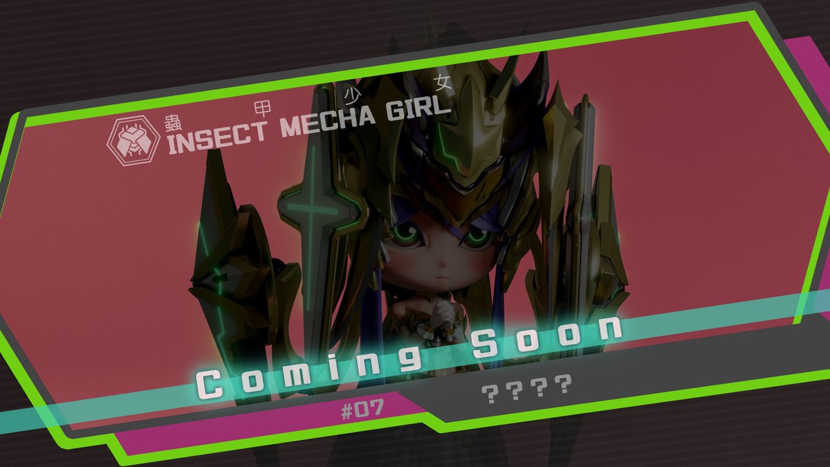 ben_chan86's tweet photo. Insect Mecha Girl #7 will coming soon.

#nft #nftcollectors #nftcollectible #3dmodel #3danimation #3dart #insect #mecha #girl #Rarible #rariblecom https://t.co/RGUJRsCtTS