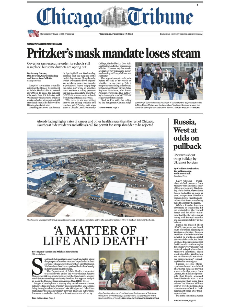 While the Mayor's office won't listen to us, the <a href="/chicagotribune/">Chicago Tribune</a> does. @OBauti: “It is a matter of life and death for the people on the Southeast Side, and they deserve better."

#DenyThePermit