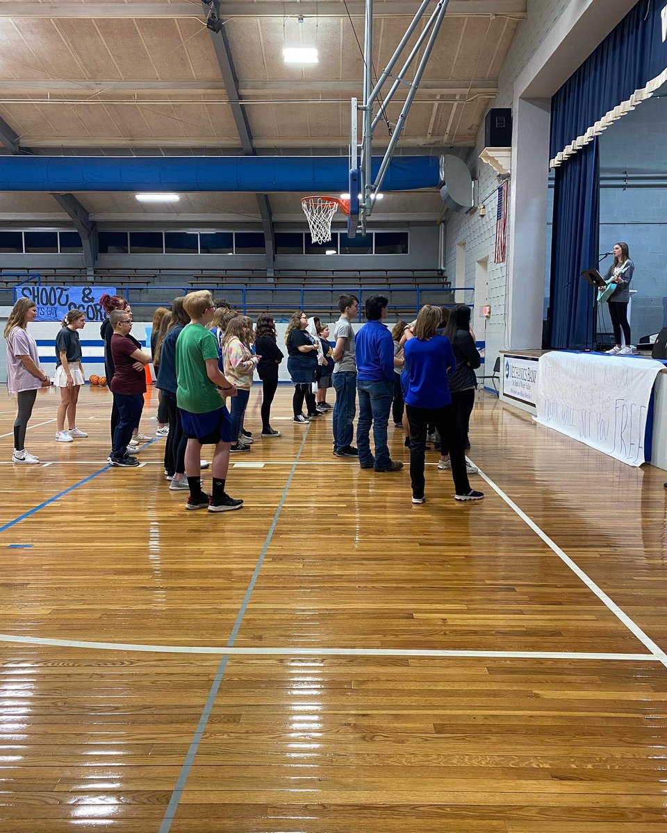 Courts of Christ at Water Valley high school! Theme was being truly free in Christ! 
John 8:32 “Then you will know the truth and the truth will set you free.” 
John 14:6 Jesus answered, “I am the way and the truth and the life. No one comes to the Father except through me.”