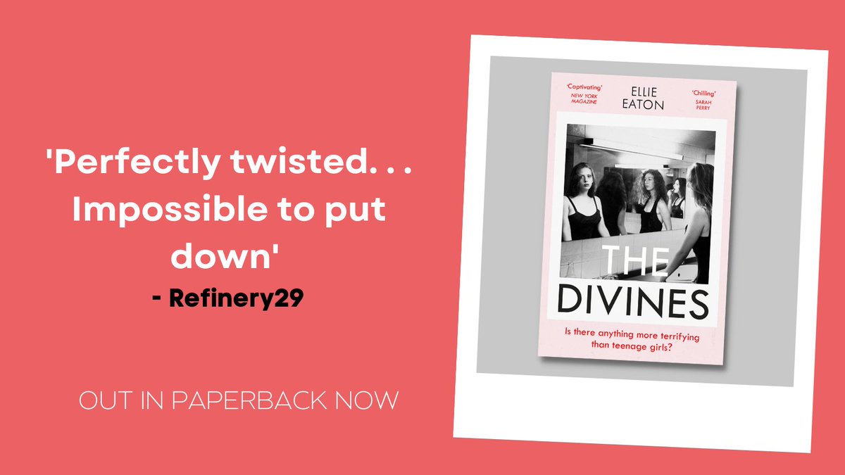 TeamBookends's tweet photo. I am Divine.
My mother was Divine and her mother before that, which isn't uncommon.
Although that was at a time when being Divine meant something...
#TheDivines by @ellie_m_eaton is out in paperback today! Pick up this emotional & gripping debut novel > https://t.co/IraCktLJee https://t.co/a4rsq2zPTq