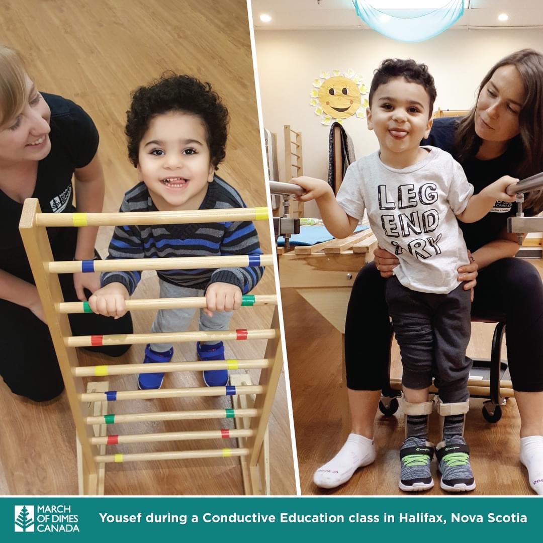 JES4V4RD's tweet photo. National Conductive Education Day celebrates the accomplishments of all individuals living with mobility challenges and neuromotor conditions. The program helps adults and children like Yousef to move with confidence and live a more active life!
#CEAwareness #ConductiveEducation https://t.co/P82TtF3Es0