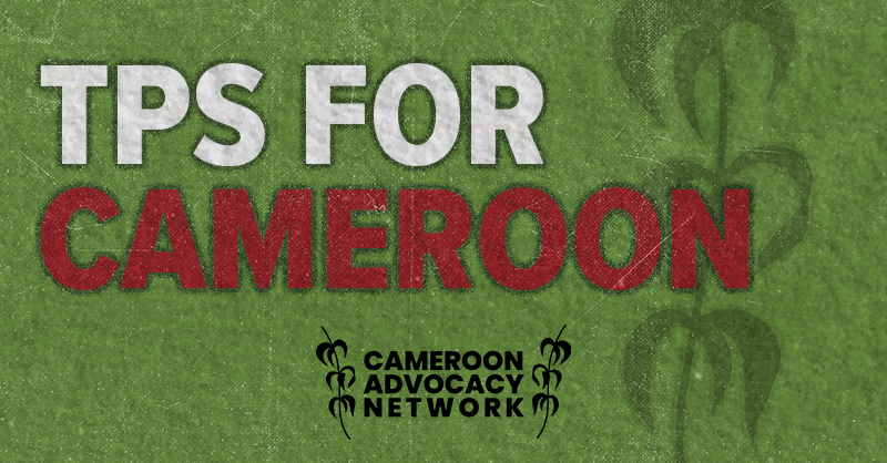 KarenESullivan's tweet photo. During #BHM the Biden Administration must follow through on its promise to #DefendBlackImmigrants by protecting 40,000 Cameroonians from deportation back to extreme danger. Grant #TPS4Cameroon NOW!  #Act4BlackImms https://t.co/UutkReh9gG https://t.co/q1VESgfV1a