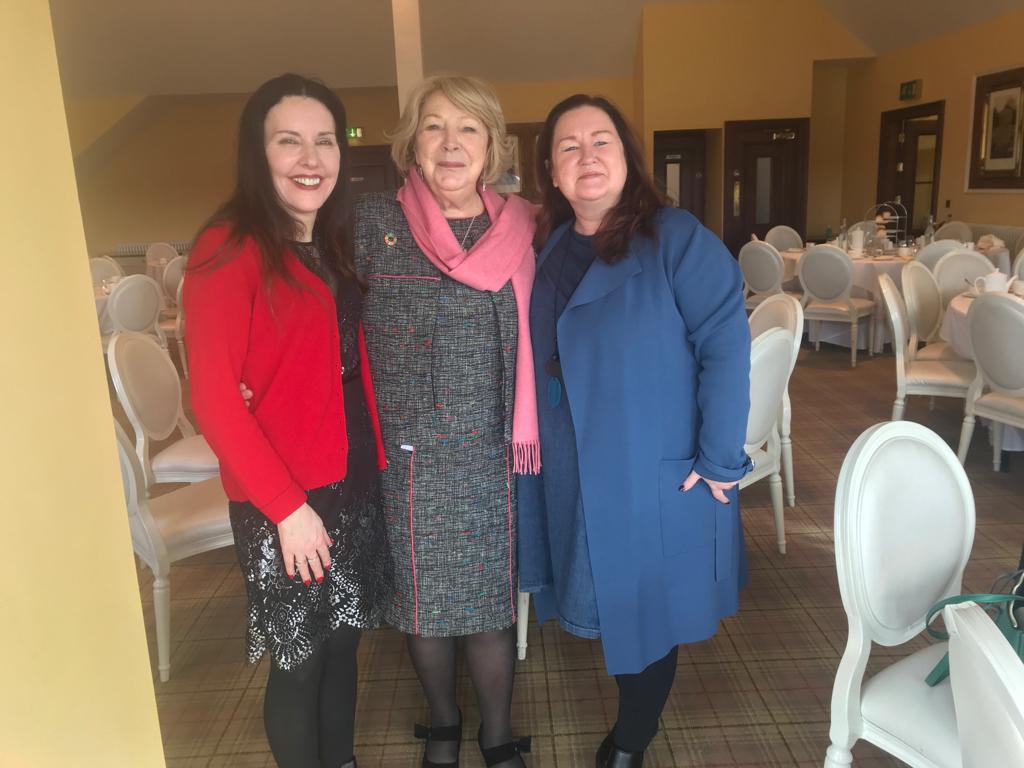 Thanks to @NWCI for arranging a brilliant #WomensForum today in Enniskillen discussing Women's Voices in Peacebuilding!

Enjoying great conversation with #SabinaHiggins and @EthelBuckley 

Delighted to talk about the role of arts and the work of @Smashing_Times