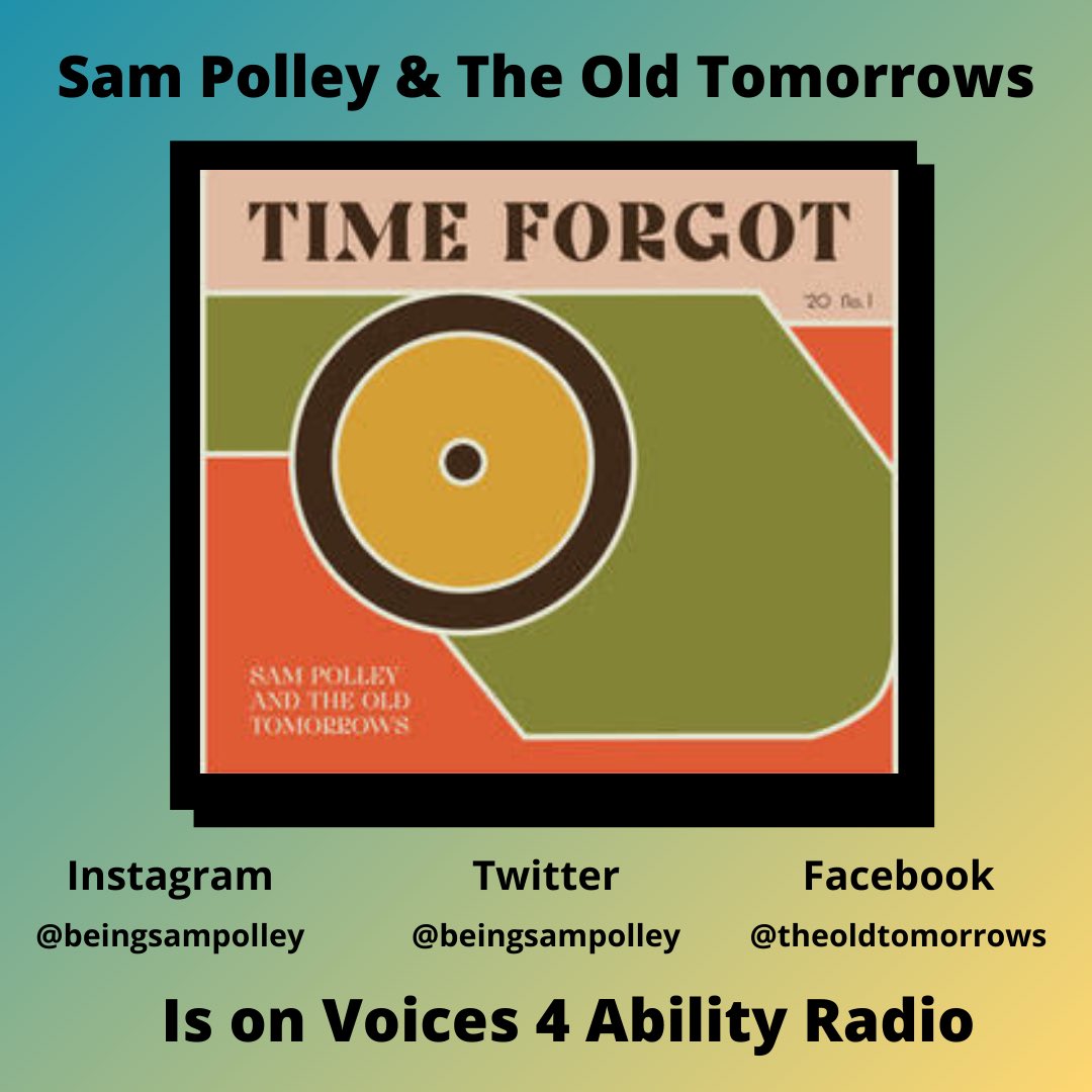 Sam Polley &amp; The Old Tomorrows is on Voices 4 Ability Radio! To listen to Sam Polley &amp; The Old Tomorrows head on over to V4ARadio.com and click on Listen Now! Check out <a href="/beingsampolley/">Sam Polley</a> on Instagram, Twitter &amp; Facebook!
#SamPolley #V4ARadio