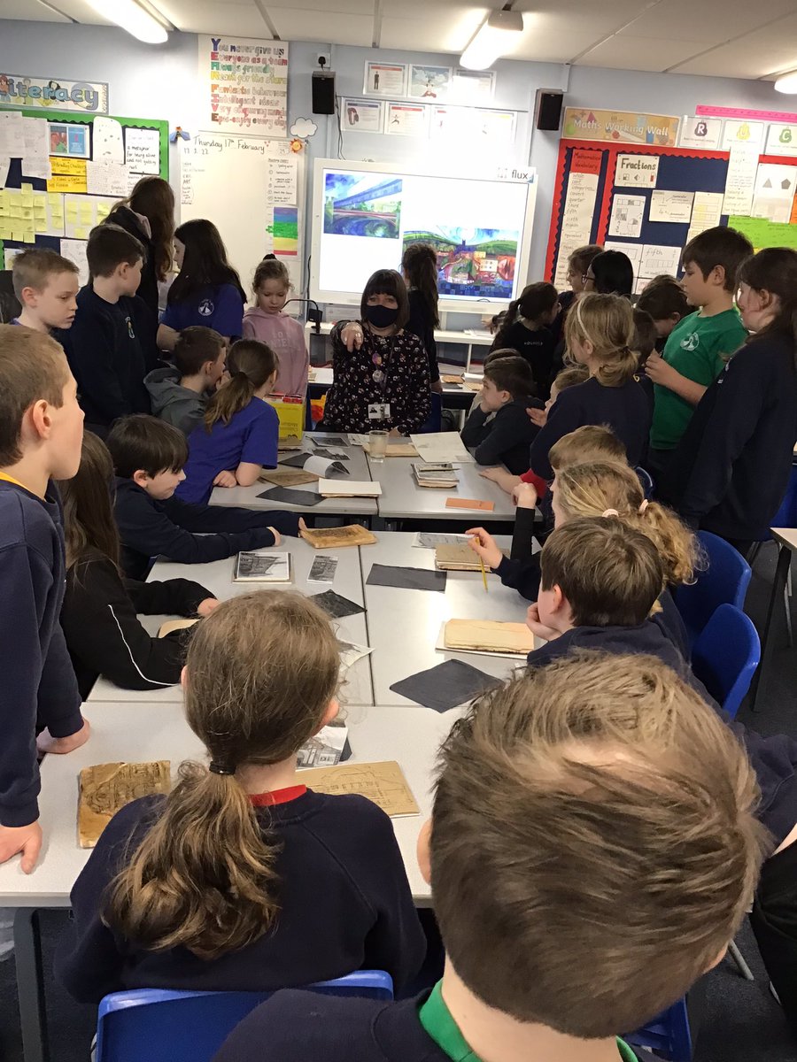 Proud2bBrow's tweet photo. Wow Y5 … some spectacular ART going on in class, thanks to Mrs Hughes and her sixth formers @RVHS_school @RVHS_art @Proud2bBrow hopefully you’ll be able to see it displayed locally in June 🤩👍👏 Very proud of you all 😌 https://t.co/AiFLMZFN61