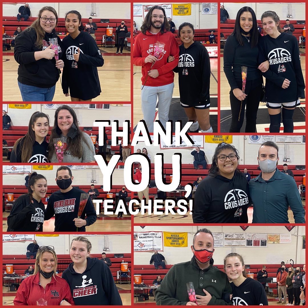 BBcrusaderball's tweet photo. TY you to all the teachers that came ON Tuesday &amp; have influenced our girls’ lives in some way. A huge TY to all teachers. You all have a job that impacts students lives inside and outside the classroom every day. One of the toughest jobs out there. TY you for all you do!❤️ https://t.co/8cs1WVwdZi