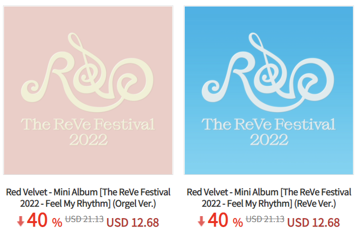 Ktown4u_IDN's tweet photo. 🇮🇩KTOWN4U INA X @SupportRV_ID

💽 Red Velvet - Mini Album [The ReVe Festival 2022 - Feel My Rhythm] 
✅Orgel  / ReVe Ver.

❣ 40 % OFF 

💳DANA
buat akun👉https://t.co/32lvcYZepW
link pembelian👉https://t.co/v5rK4GZKaa https://t.co/Bsspdo0rsk