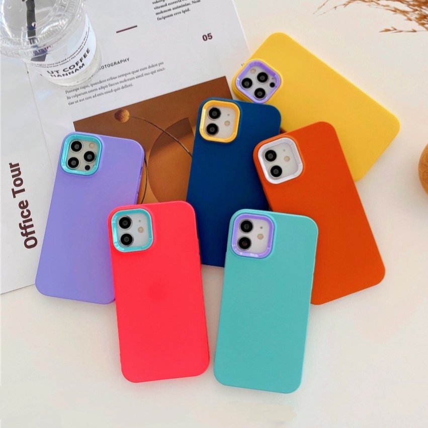 Choose your favourite colour of these candy cases .

💜🧡❤️💚💛💙