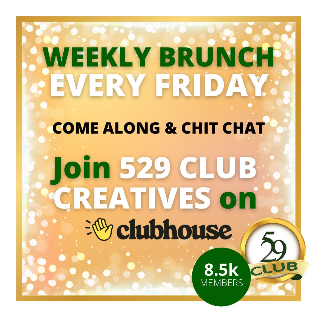 FILM &amp; TV industry peeps having a chit chat ON CLUBHOUSE - come along and join in the fun EVERY FRIDAY 1-3pm GMT (5-7am PST / 8-10am EST)
clubhouse.com/club/529-club-…
#529club #film #movies #clubhouse #529clubcreatives