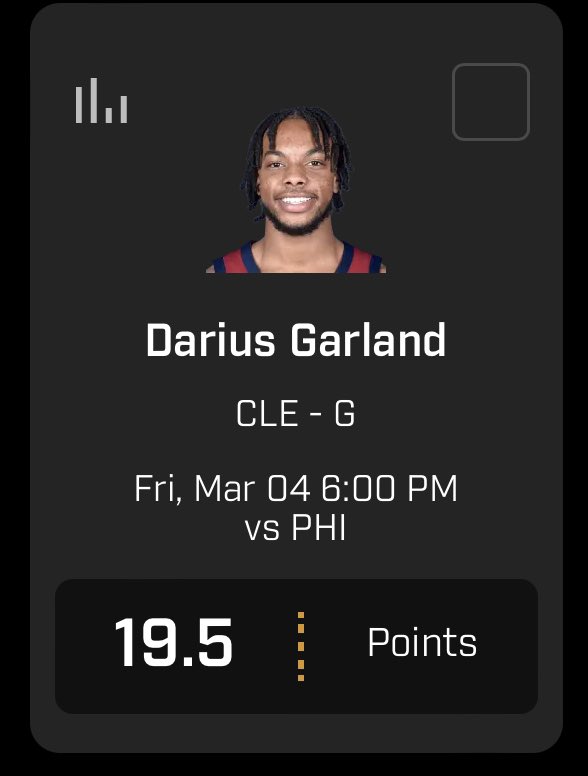 Looking ahead to Friday. Garland averaging 29.3 over his L10 and just put up 33 in his first game back from injury.
