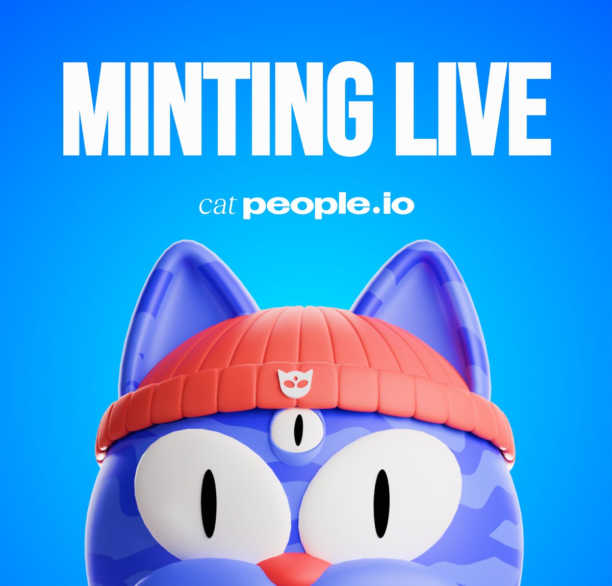 PUBLIC MINT IS LIVE!! 😻🚀🎉

catpeople.io/mint

#CatPeople #MintingNow #Minting #NFTCommunity #3DNFT #NFTs
