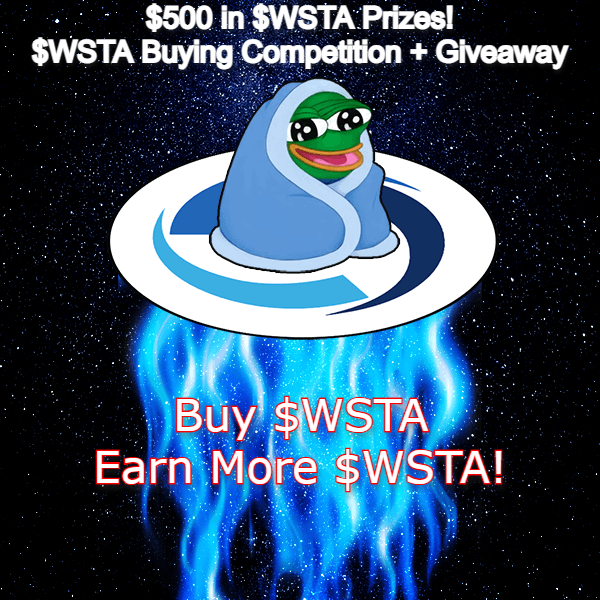 publish0x's tweet photo. Buy Most @StateraProject $WSTA, Win $500 in WSTA Prizes!

1. Must be WSTA bought on @beethoven_x
2. End March 5th Midnight UTC
3. Prizes: $300 1st, $100 2nd, 3x $20 to random WSTA buyers who share their buys + 2x $10 to 2 random retweeters

DETAILS👉 https://t.co/AHGut95gVI https://t.co/mQKvWGF9PK