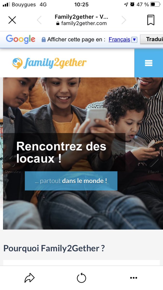 TravelGether's tweet photo. Nouveau lieu pour parler avec des familles du monde entier           www://family2gether.com     #voyage #culture #travel https://t.co/pJrfpT2bk2
