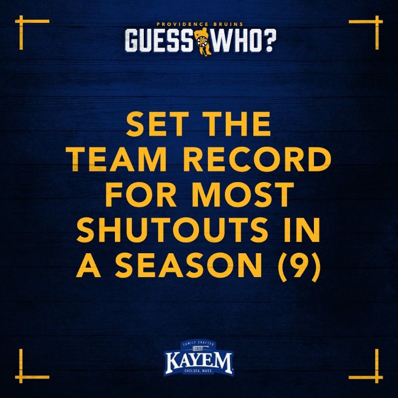 AHLBruins's tweet photo. We're back with another #GuessWho, presented by @KayemBrand! Use the four clues and see if you can guess this former #AHLBruins goaltender!

Check if you guessed correctly: https://t.co/Syp7rmk6lq