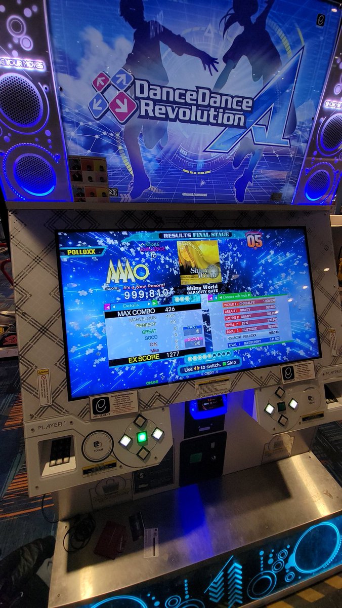 Lv 16 gold lamp! finally! one of my main goals since I started playing again 🥲
Shoutouts to my rivals @synddr @BLASTOISEDDR <a href="/El_Estepper/">LiquidPAPI™ 🇵🇷🇪🇦</a> for always keep me motivated with your scores, and the rest of the boys! Also <a href="/LIFE4DDR/">LIFE4</a> and the GA community, and of course <a href="/MarielyRamirezm/">MarielyRamirez1</a>❤