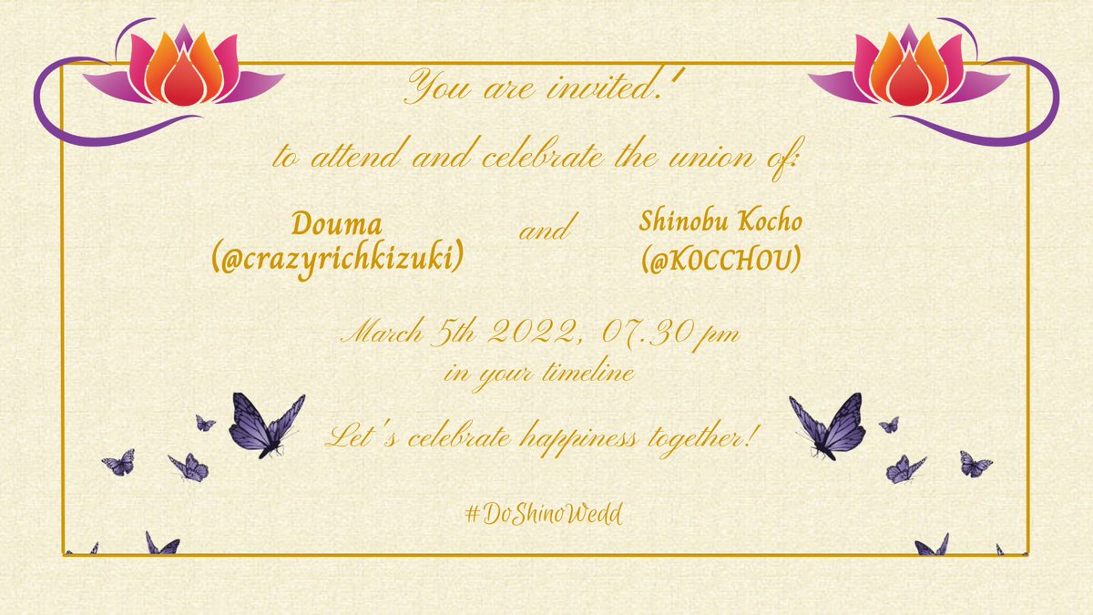 𝐓𝐰𝐨 𝐋𝐢𝐯𝐞𝐬, 𝐓𝐰𝐨 𝐇𝐞𝐚𝐫𝐭𝐬
𝙹𝚘𝚒𝚗𝚎𝚍 𝚃𝚘𝚐𝚎𝚝𝚑𝚎𝚛 𝚒𝚗 𝙵𝚛𝚒𝚎𝚗𝚍𝚜𝚑𝚒𝚙 𝚄𝚗𝚒𝚝𝚎𝚍 𝙵𝚘𝚛𝚎𝚟𝚎𝚛 𝙸𝚗 𝙻𝚘𝚟𝚎. 

𝙸𝚝 𝚒𝚜 𝚠𝚒𝚝𝚑 𝚓𝚘𝚢 𝚝𝚑𝚊𝚝 𝚠𝚎 𝚒𝚗𝚟𝚒𝚝𝚎 𝚢𝚘𝚞 𝚏𝚘𝚛 𝚌𝚘𝚖𝚎 𝚝𝚘 𝚘𝚞𝚛 𝐖𝐞𝐝𝐝𝐢𝐧𝐠 𝐂𝐞𝐫𝐞𝐦𝐨𝐧𝐲.