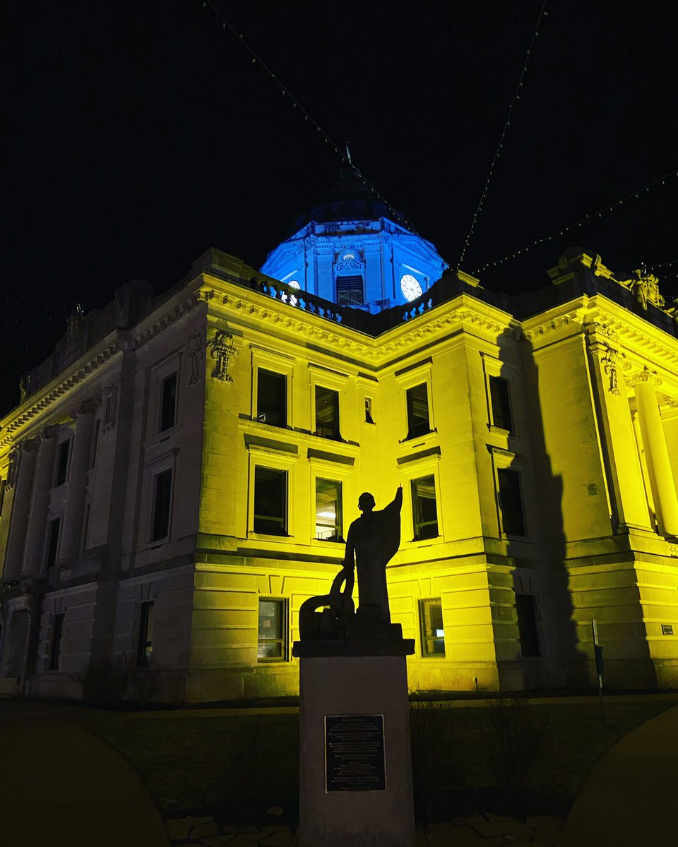 Monroe County Courthouse, Bloomington, Indiana, USA
