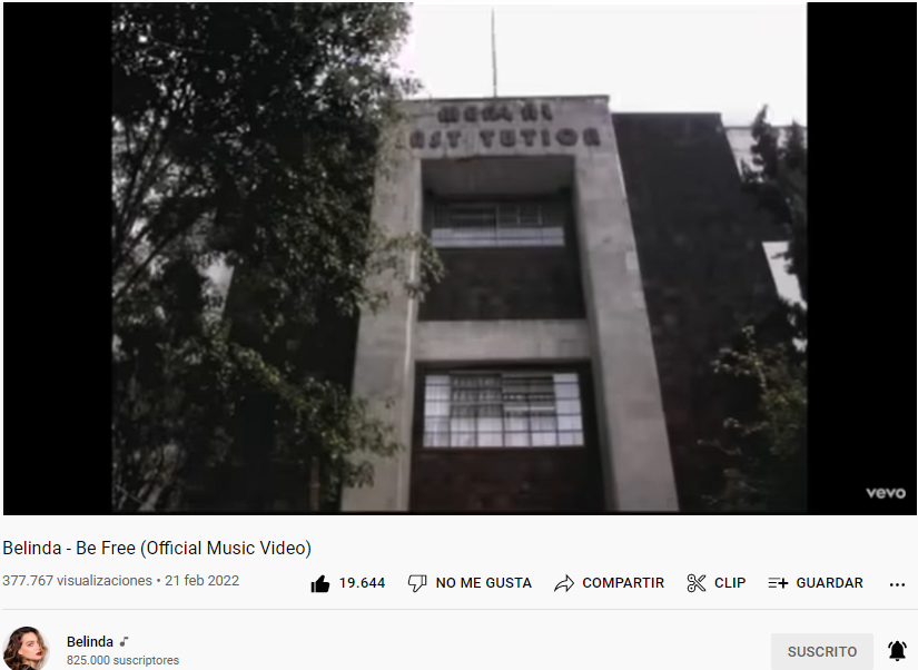 abdielcatarsis's tweet photo. reproduciendo #BeFree de Belinda en #youtube https://t.co/SLlU9REK50