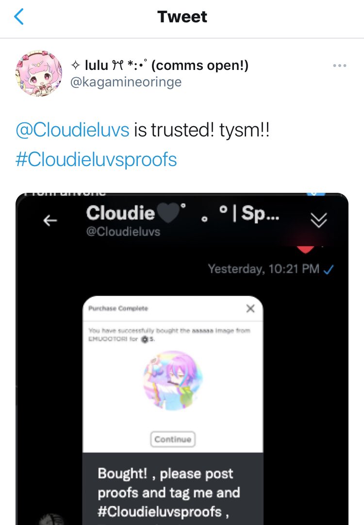 ✦ Cloudie tweet media