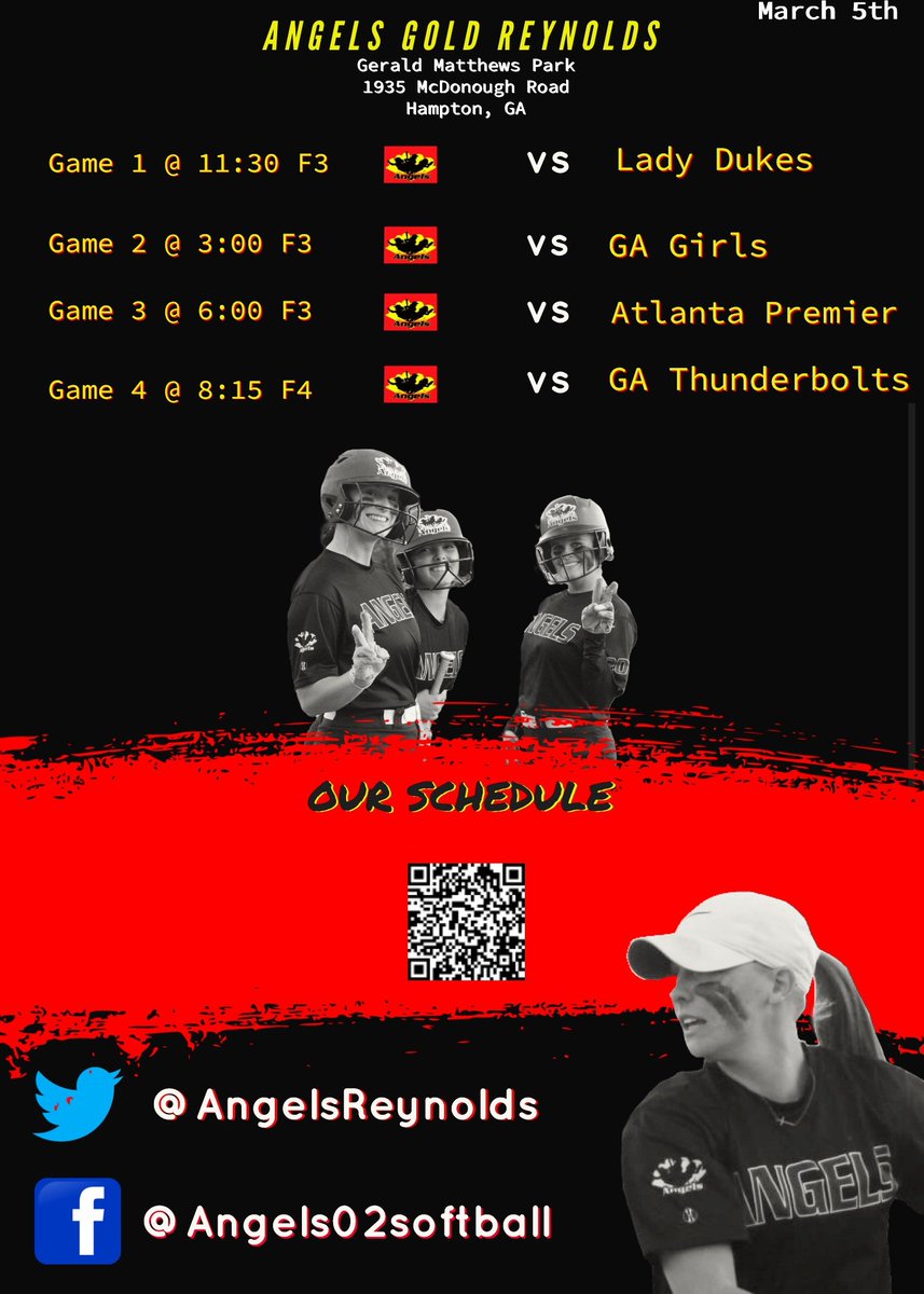 Ready to play ball!!
Go Angels!!!🥎🥎