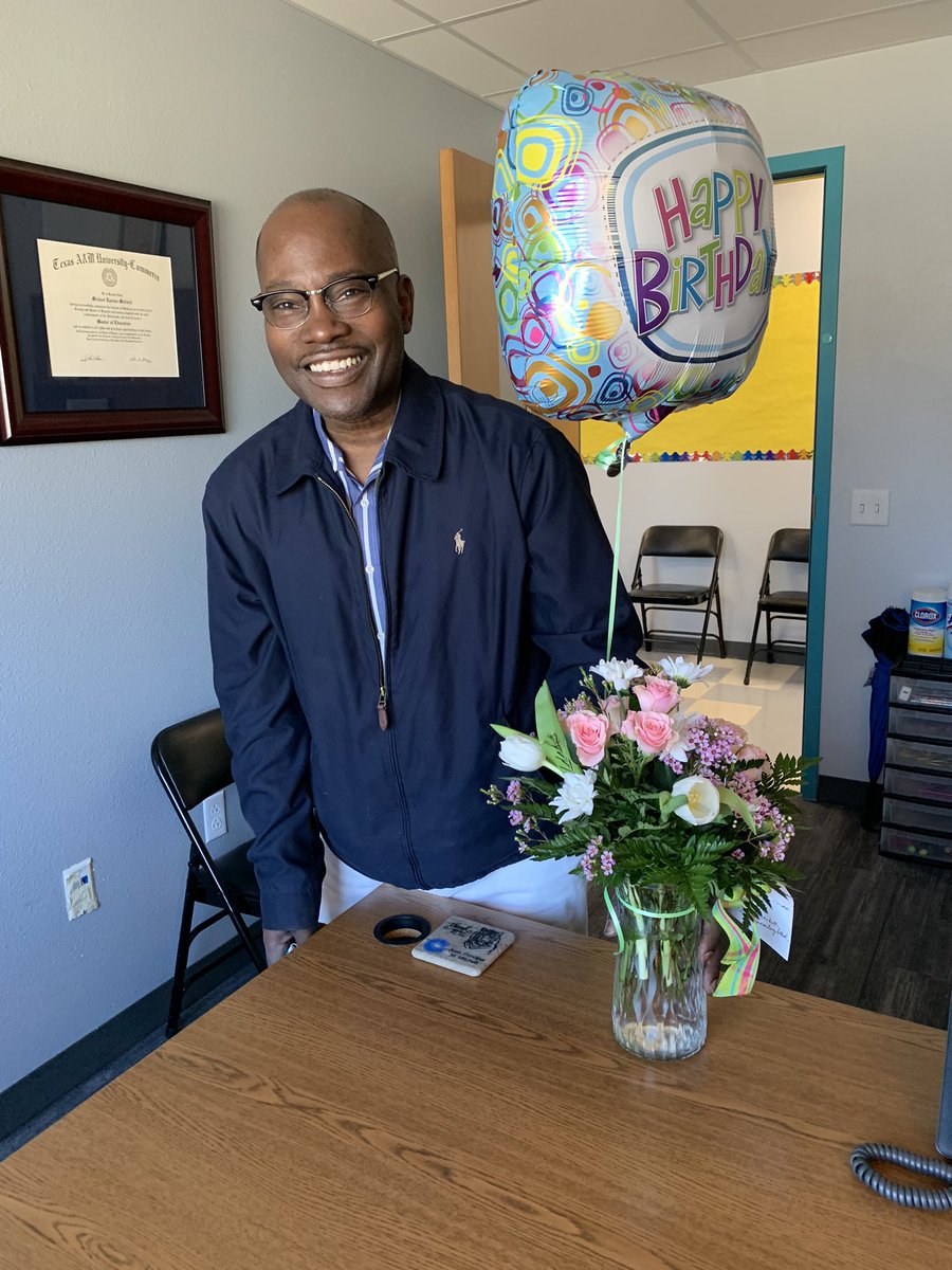 Thanks to my family, friends, staff and students for the birthday wishes. Shoutout to Dr. Frost, Mrs. Murdock, Dr. Hernandez, Brandy for being birthday coordinator and everyone at Carroll Elementary that made this day so special!