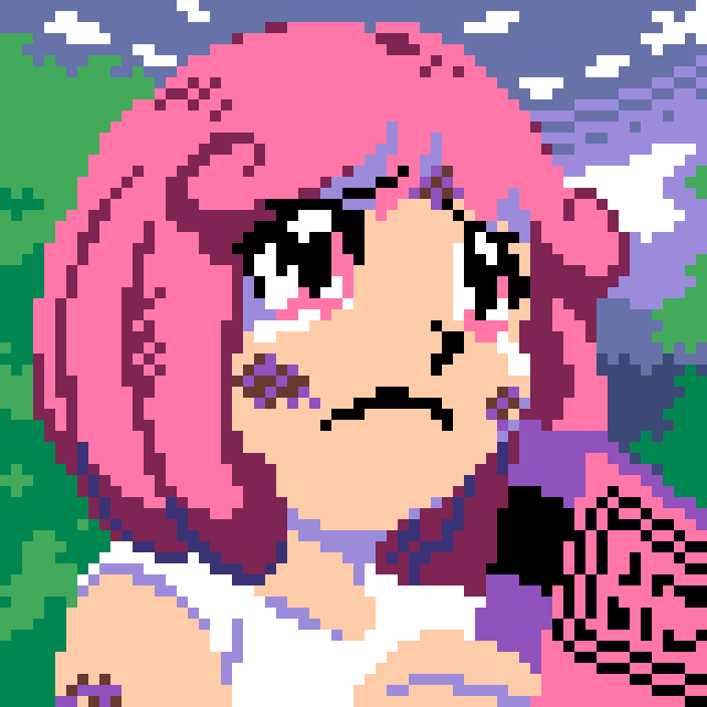 Andrei_202020's tweet photo. 64x64 portrait of Koruru! #pixelart #aseprite #art #arte #draw #anime #pixelfortress #gashbell #zatchbell https://t.co/O5liINAu4s