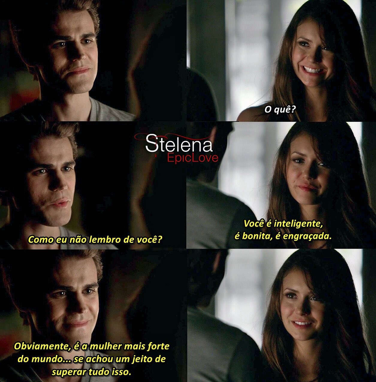 Para quem não entende a ordem e nem - Stelena Epic Love