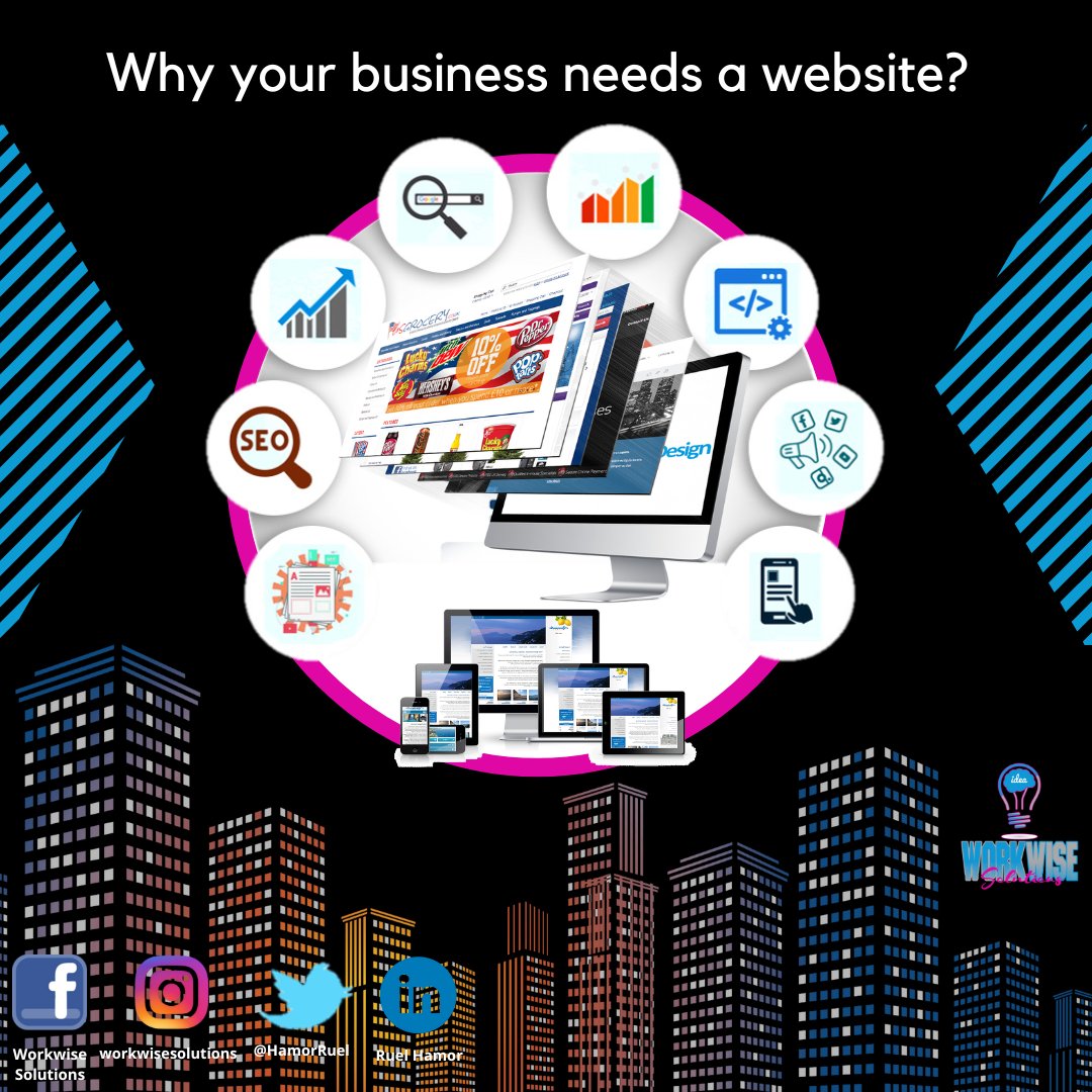 HamorRuel's tweet photo. Why do we really need a website?
🔥Build the brand image🔥Sell the product🔥Gathering information
Book a call: https://t.co/6ZmCu971Qr for web design services, follow my social media

#WorkwiseSolutions #VAforRealEstate #OnlineProfessional #OnlineServices #Professionalvas https://t.co/6n7cTLfDee